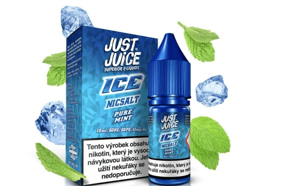 Just Juice nicsalt ICE pure mint | Vapoo.cz